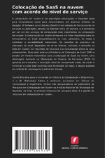 Colocação de SaaS na nuvem com acordo de nível de serviço