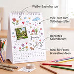 Kreativkalender Tischaufsteller hoch weiß 2027
