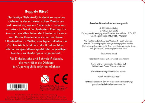 Grüezi! Das Schweizer Dialekte-Quiz