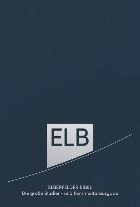 Elberfelder Bibel. Die große Studien- und Kommentarausgabe Leder, Platinschnitt
