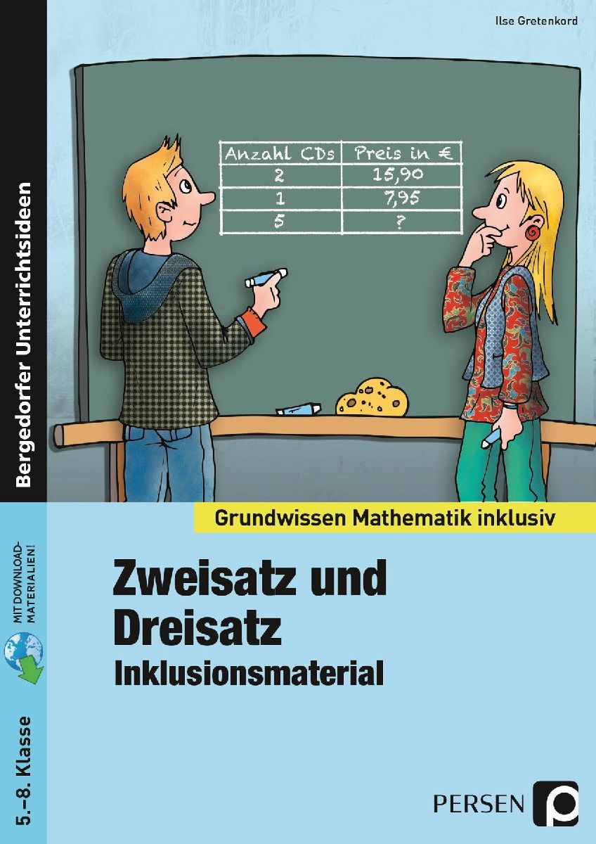 Zweisatz und Dreisatz - Inklusionsmaterial