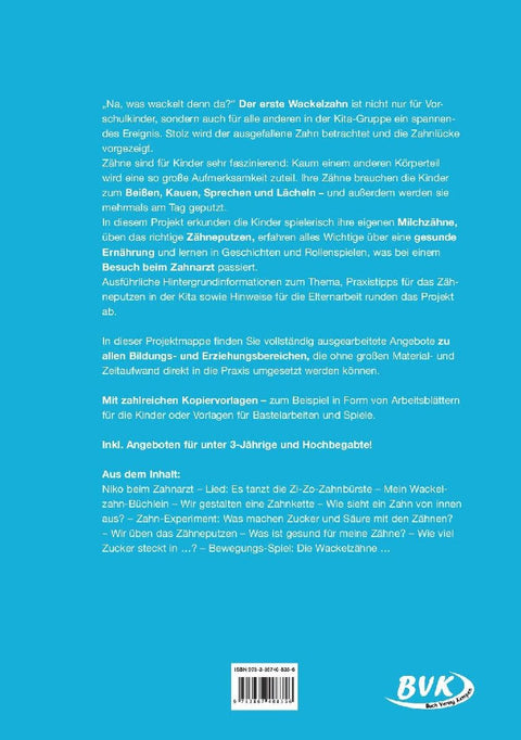 Kita aktiv Projektmappe Zähne