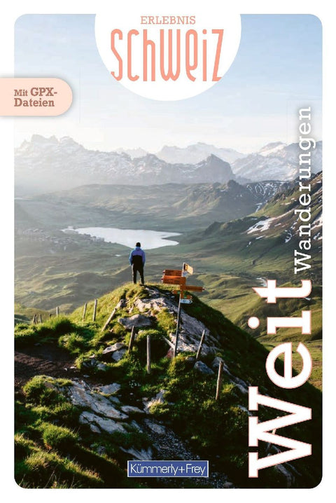 Kümmerly+Frey Erlebnis Schweiz Weitwanderungen - Wanderführer