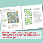 Patchwork Granny Square Decken
