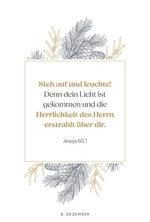 WeihnachtsWunderTage - Adventskalender (Innenansicht)