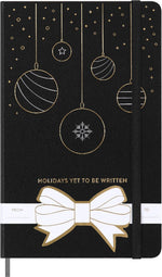 Moleskine Holiday Notizbuch, L/A5, Liniert, fester Einband, Schwarz