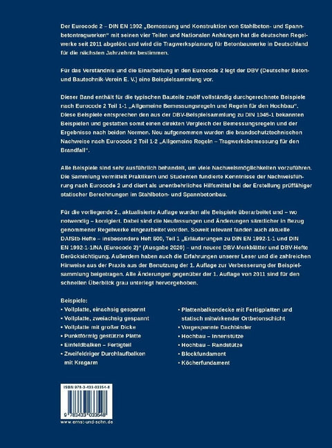 Beispiele zur Bemessung nach Eurocode 2 Band 1