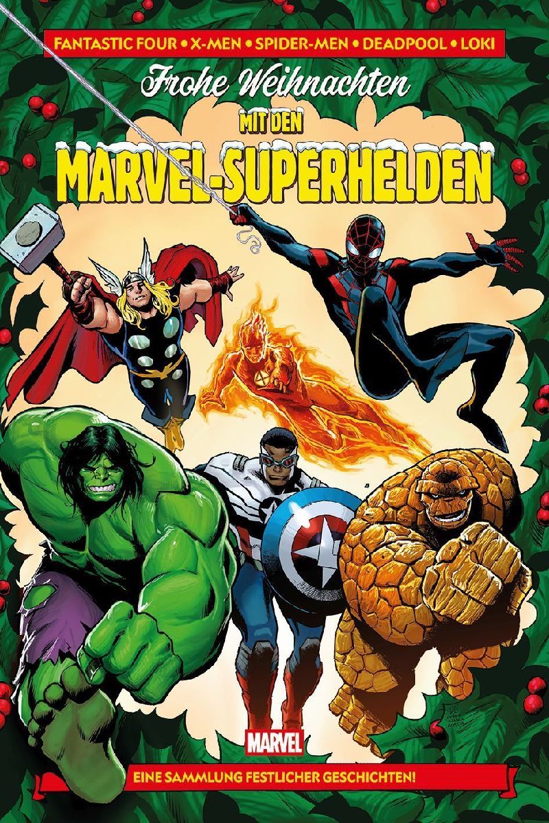 Frohe Weihnachten mit den Marvel-Superhelden