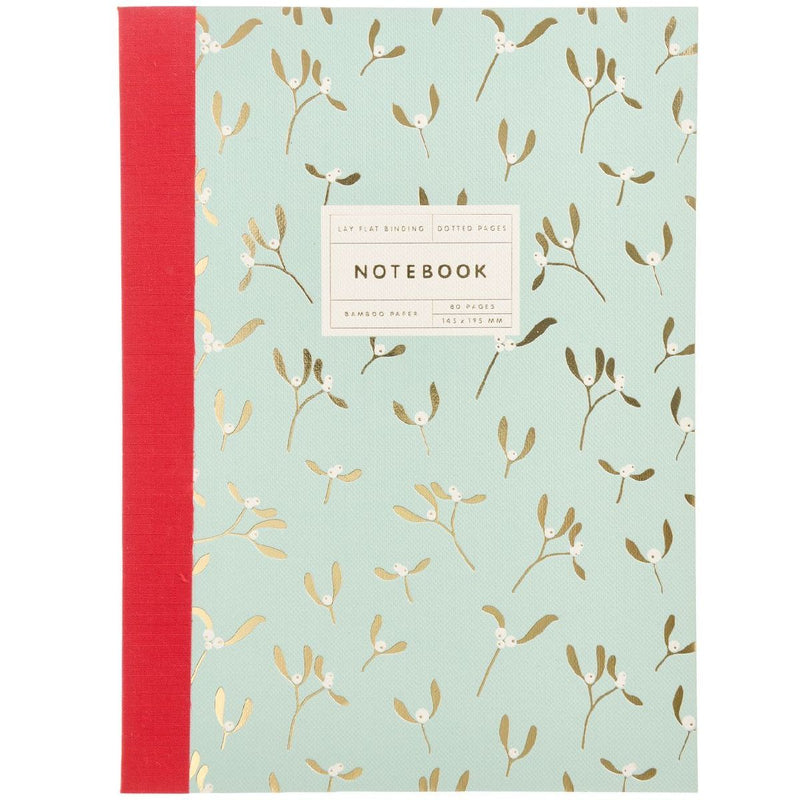 Notizbuch S, Mistelzweige, Mint