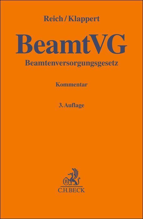 Beamtenversorgungsgesetz. BeamtVG