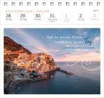 Postkartenkalender Sehnsucht nach Meer 2027 (Innenansicht)