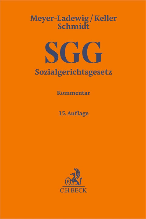 Sozialgerichtsgesetz. SGG