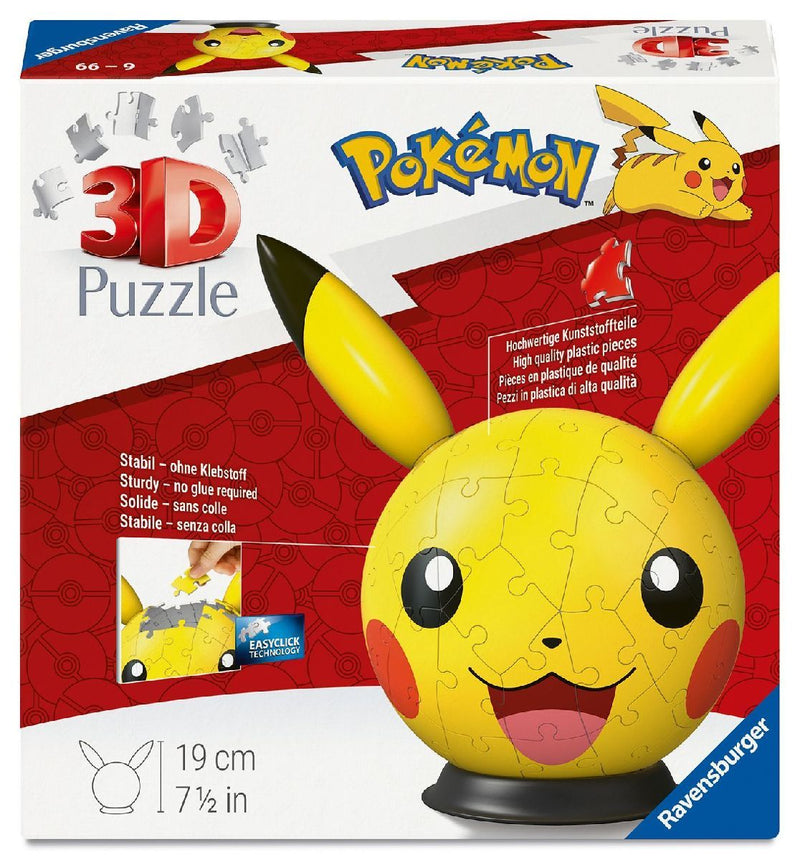 3D Charakter Puzzle-Ball Pikachu