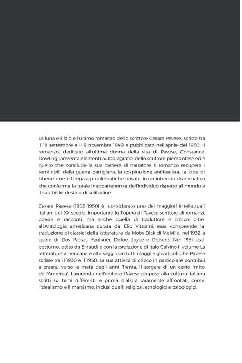 La luna e i falò