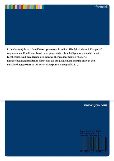 Entscheidungsunterstützung im Katastrophenmanagement