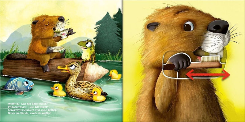 Putz die Zähne blitzeblank! (Innenansicht)