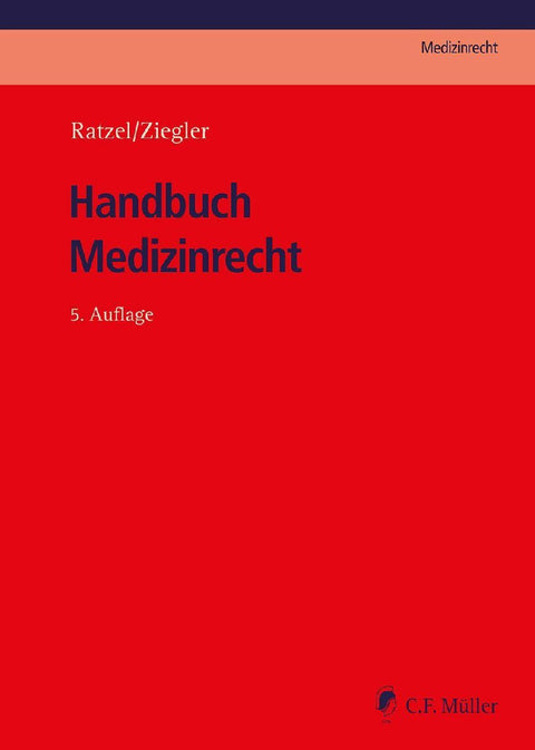 Handbuch Medizinrecht
