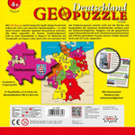 Geo Puzzle - Deutschland. 51 Teile (Innenansicht)