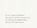 Ich wär so gerne Zoodirektor (Innenansicht)