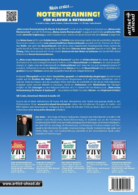 Mein erstes Notentraining für Klavier & Keyboard!