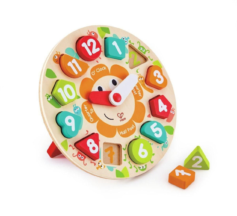 Steckpuzzle Uhr / 13 Teile