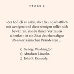 Freundschaft. Das Quiz