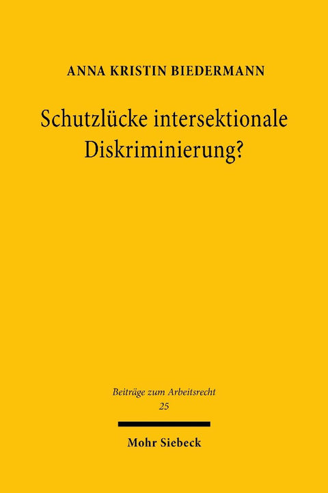 Schutzlücke intersektionale Diskriminierung?