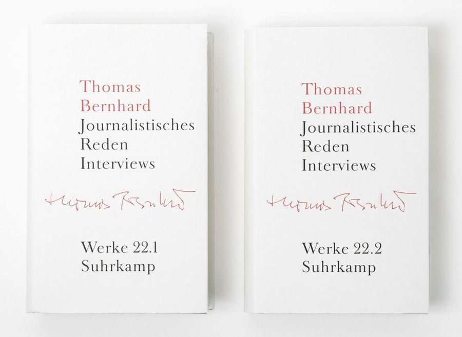 Werke 22. Journalistisches Reden Interviews