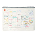 MARK'S 2027 Notebook Calendar M // Black