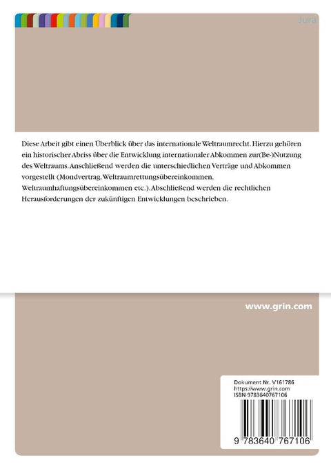 Internationales Weltraumrecht