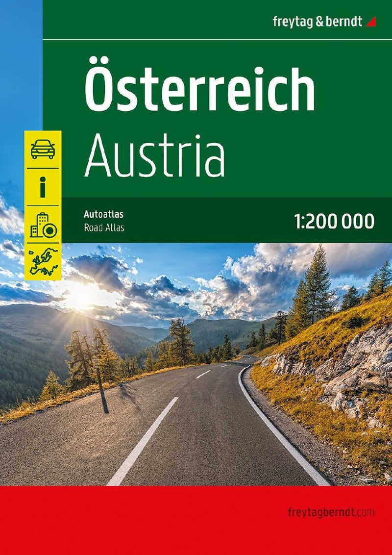 freytag & berndt Autoatlas Österreich 1:200.000