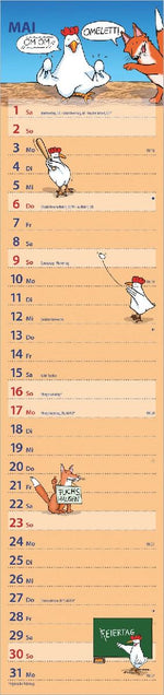 Notizkalender HUMOR 2027