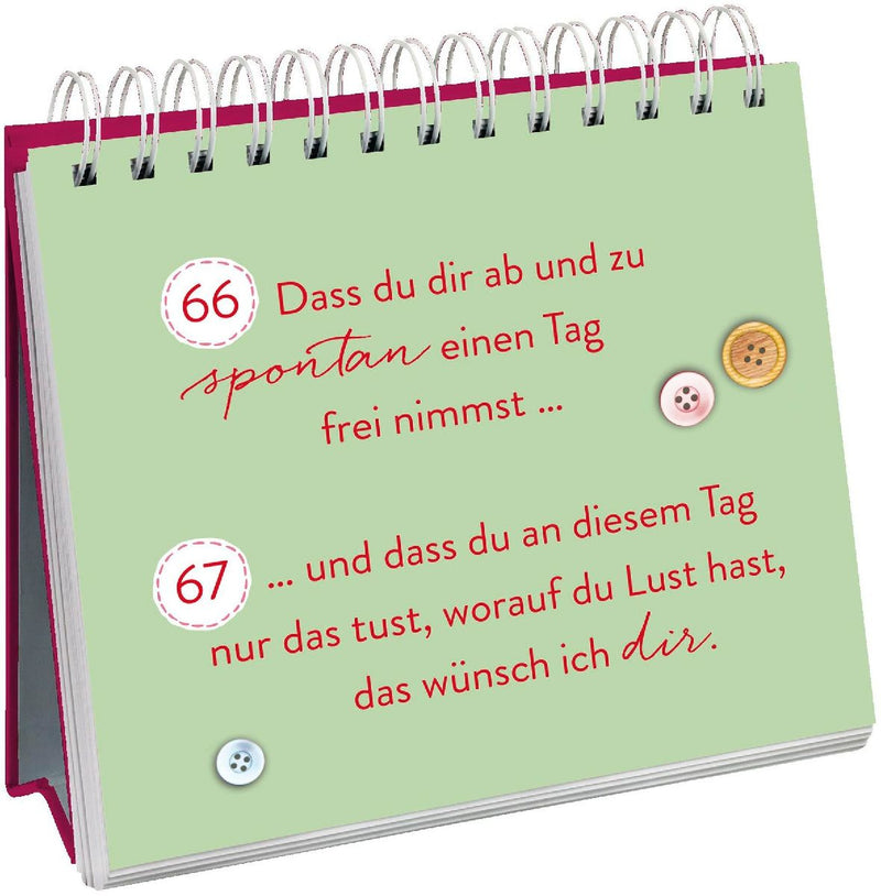 100 kleine Herzenswünsche für dich (Innenansicht)