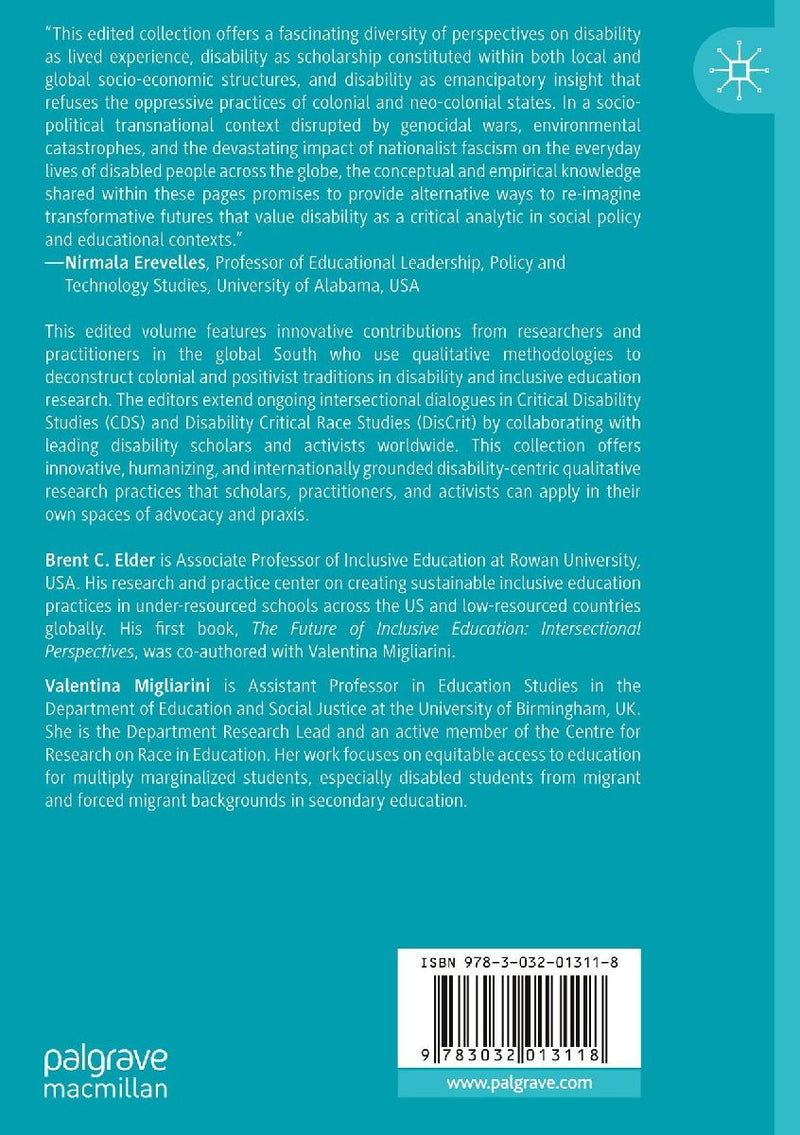 Humanizing Disability and Inclusive Education Research in the Global South (Rückseite)