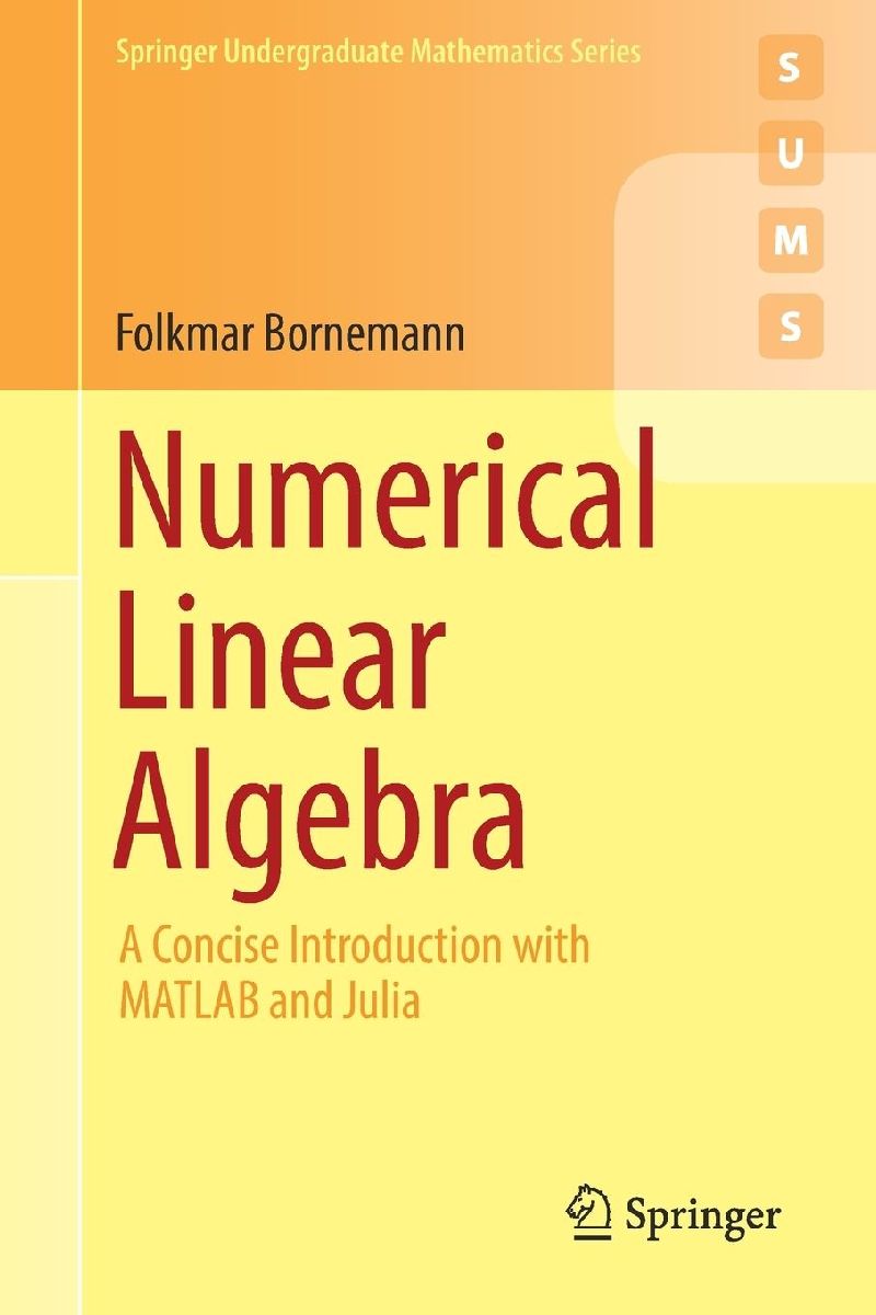 Numerical Linear Algebra – Folkmar Bornemann | Taschenbuch – Averdo