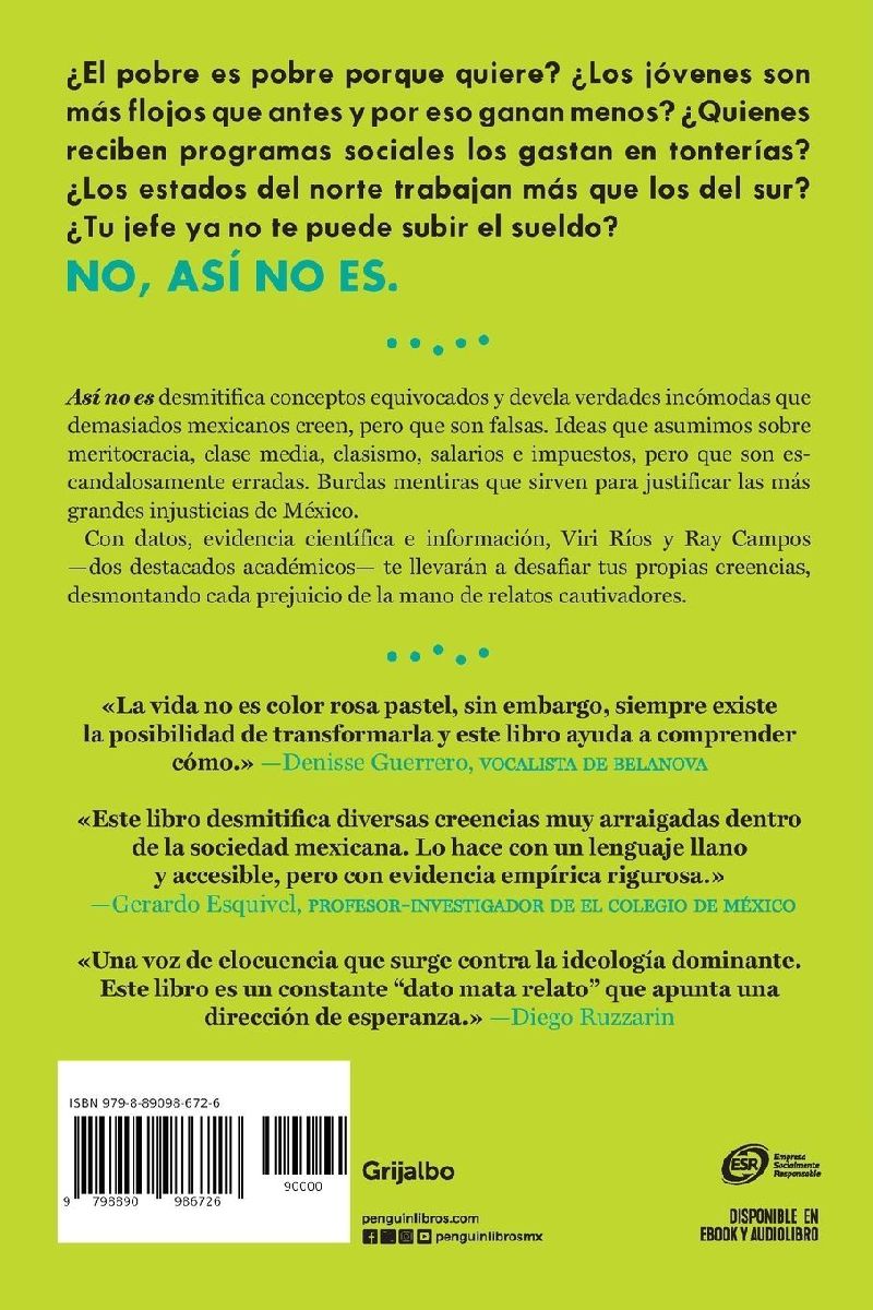 Así no es / That's Not Right (Rückseite)