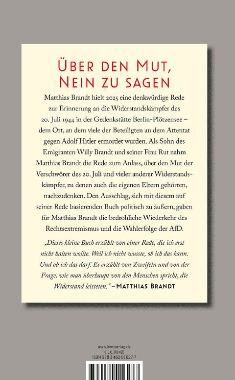 Nein sagen