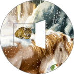 Wandkalender Winterpferde