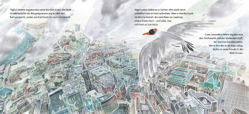 Die Möwe Vagabundus (Innenansicht)