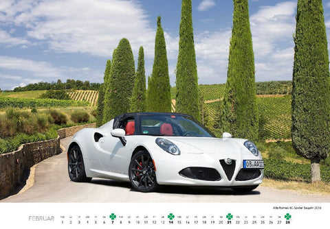 Alfa Romeo Kalender 2027