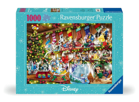 Erwachsenenpuzzle 1000 Teile - Disney Classics - Schneekugelparadies