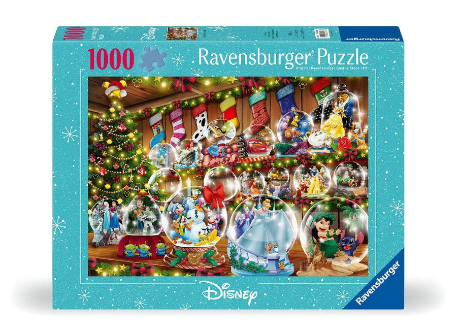 Erwachsenenpuzzle 1000 Teile - Disney Classics - Schneekugelparadies