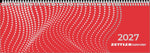 ZETTLER Tischkalender Classic red 2027