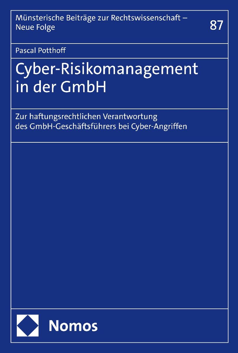 Cyber-Risikomanagement in der GmbH