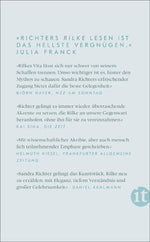 Rainer Maria Rilke oder Das offene Leben (Rückseite)