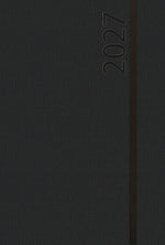 Buchkalender Wochentimer Spirale schwarz 2027