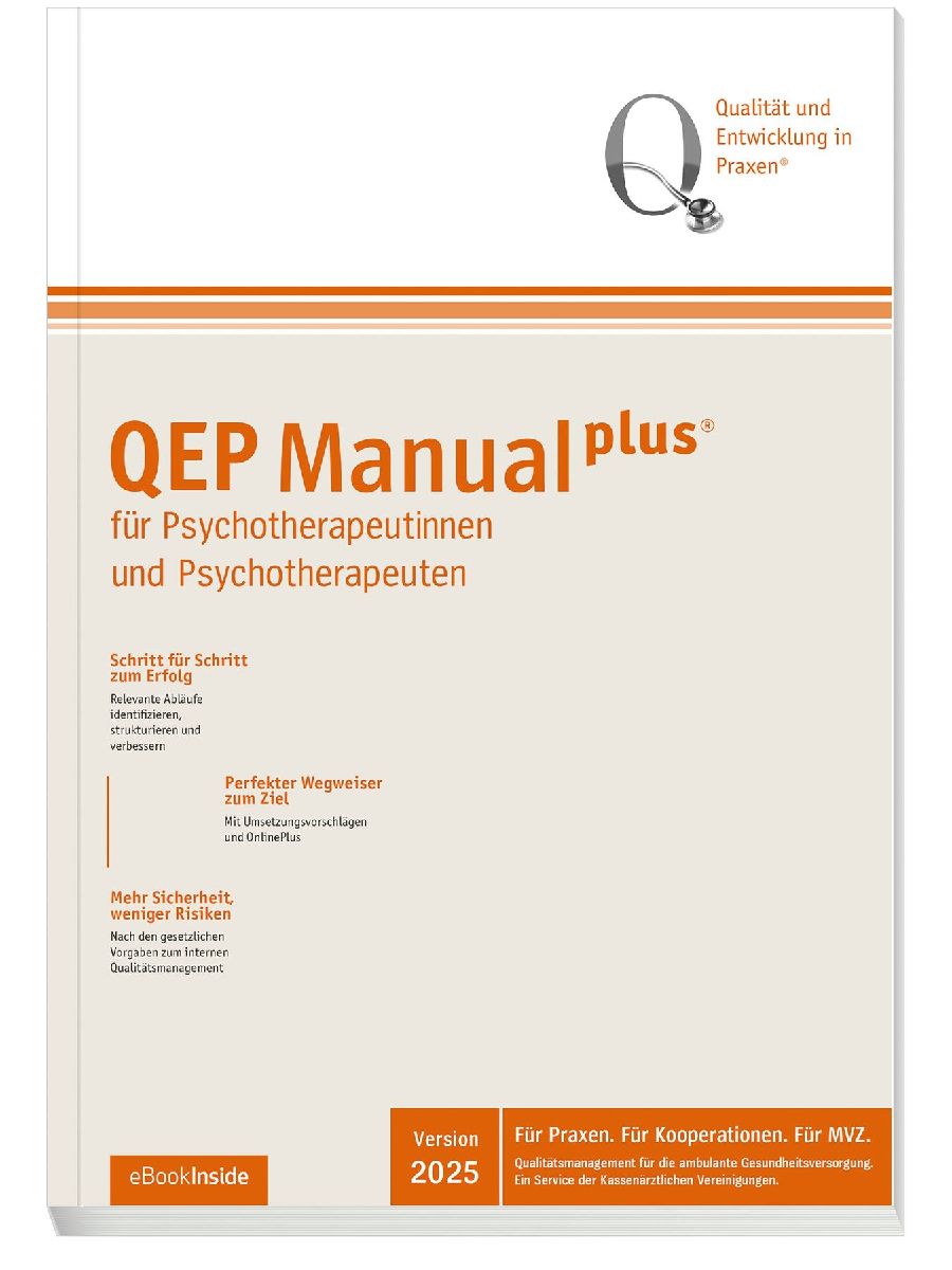 QEP-Manualplus® für Psychotherapeutinnen und Psychotherapeuten