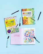 The Reverse Coloring Book(TM): Through the Seasons (Innenansicht)