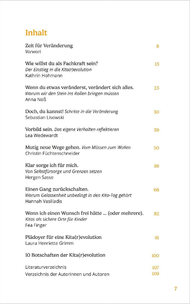Kitarevolution Band 1. Zeit für Veränderung (Innenansicht)