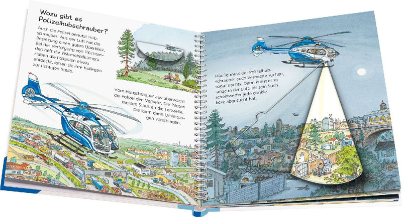 Wieso? Weshalb? Warum? junior, Band 26: Der Hubschrauber (Innenansicht)